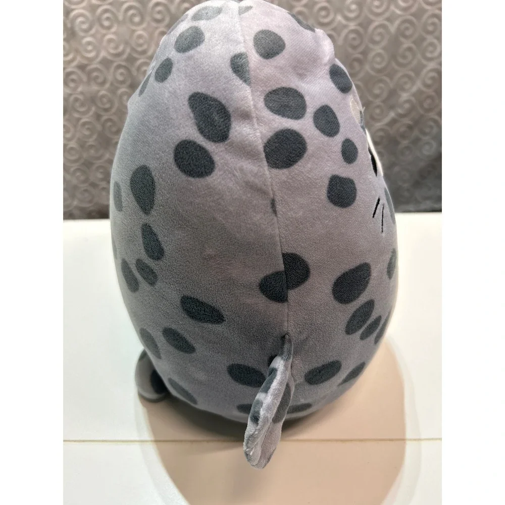 Squishmallow Seal Plush Gray Spotted Stuffed Animal‎ Toy